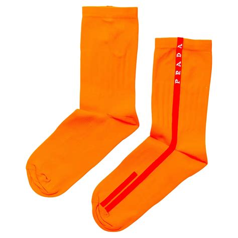 prada socks orange|prada socks sale.